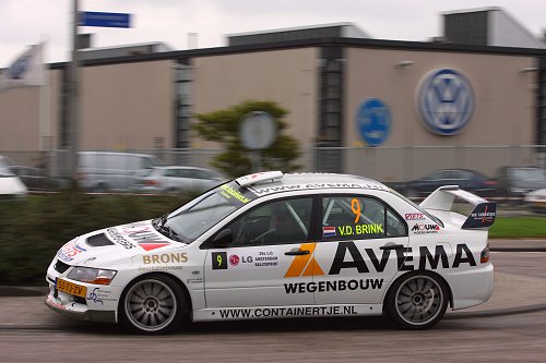 Martin van de Brink sterk optreden in Amsterdam Rallysprint